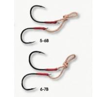 Крючки Smith для пилькеров и блесен Sure Hook Double Heavy Duty №5-6B (2шт./упак.)