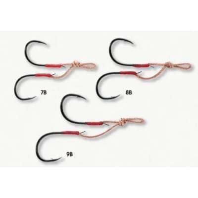 Крючки Smith для пилькеров и блесен Sure Hook Double Heavy Duty №7B (2шт./упак.)