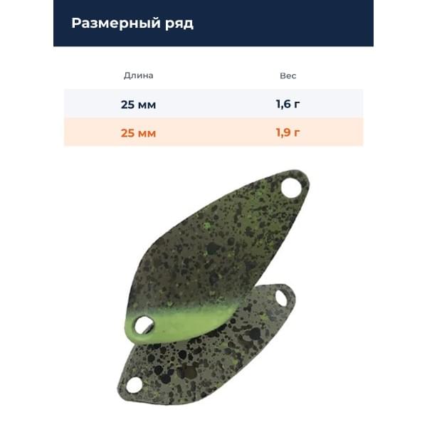 Блесна Smith Essential 25мм. 1,9гр. №03