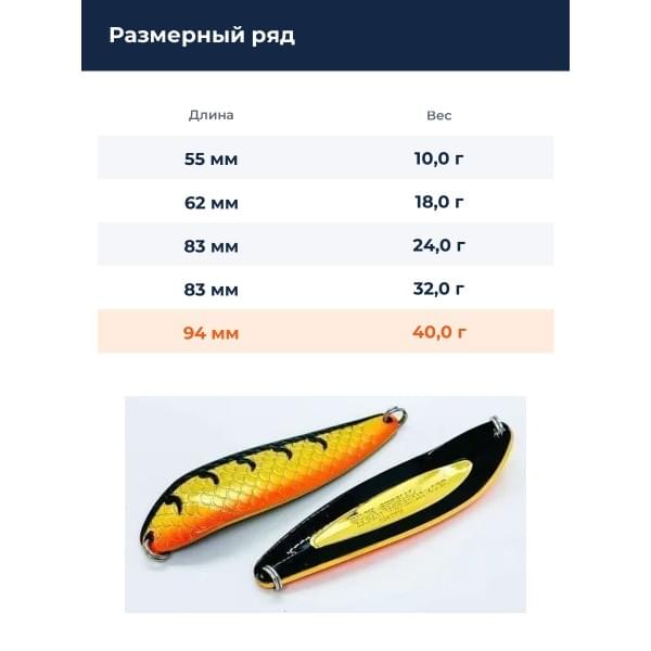 Блесна Smith Buch Japan 40,0гр. №08