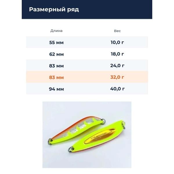 Блесна Smith Buch Japan 32,0гр. №06