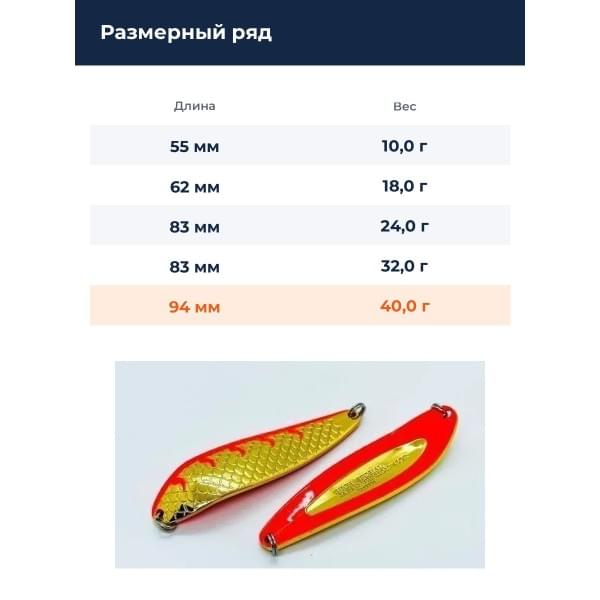 Блесна Smith Buch Japan 40,0гр. №02