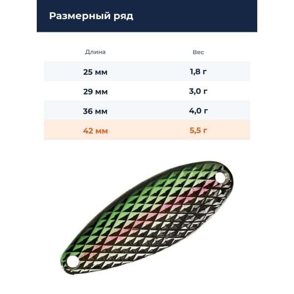 Блесна Smith Drop DIA 5,5гр. №14