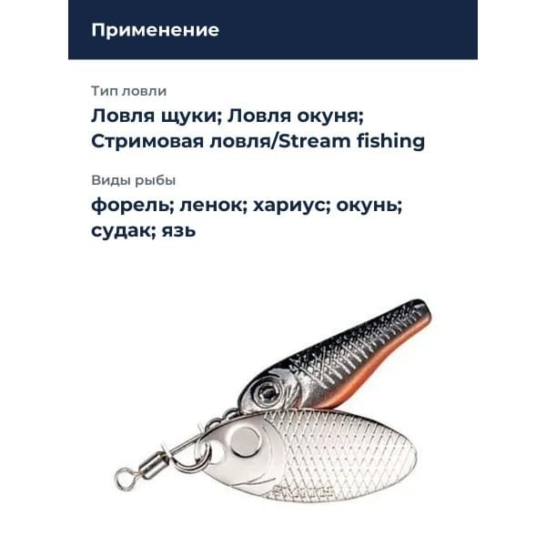 Блесна Smith Niakis 4,0гр. №25
