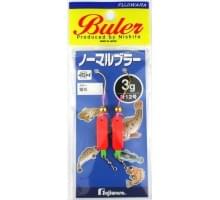 Блесна Fujiwara Normal Buler 3гр #Fluorescent Red 2шт