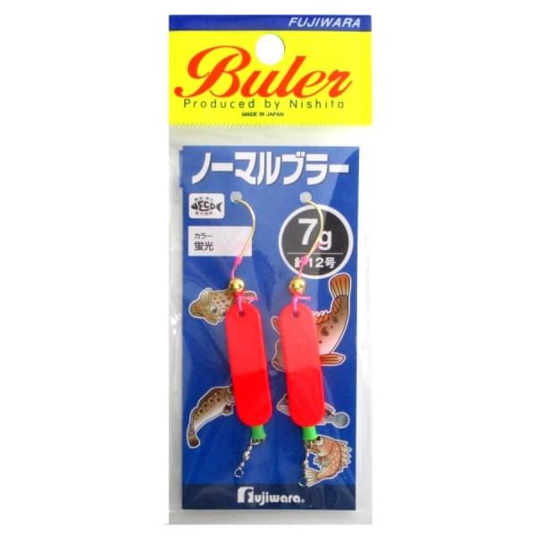 Блесна Fujiwara Normal Buler 7гр #Fluorescent Red 2шт