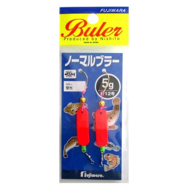 Блесна Fujiwara Normal Buler 5гр #Fluorescent Red 2шт