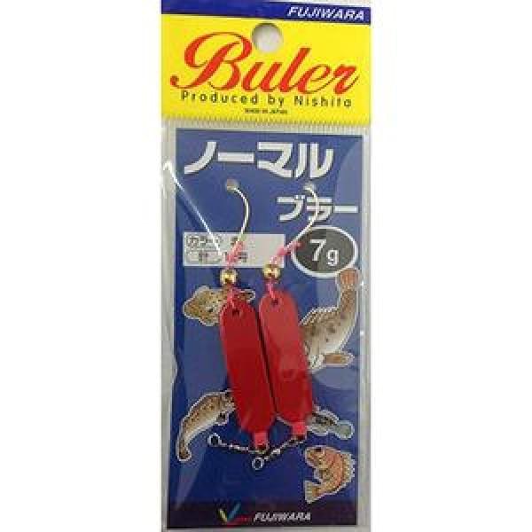 Блесна Fujiwara Normal Buler 7гр #Red 2шт