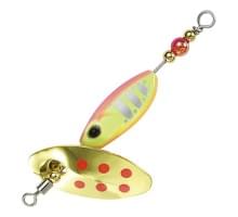 Блесна вращающаяся DUO SPEARHEAD RYUKI SPINNER 5.0G : Pink Chart Yamame (ASA4073)