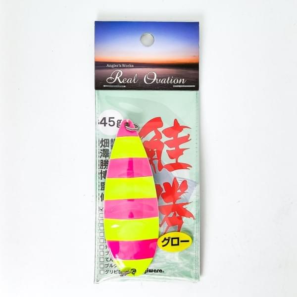Блесна колеблющаяся Fujiwara Sake-Katz 45гр #Pink Zebra