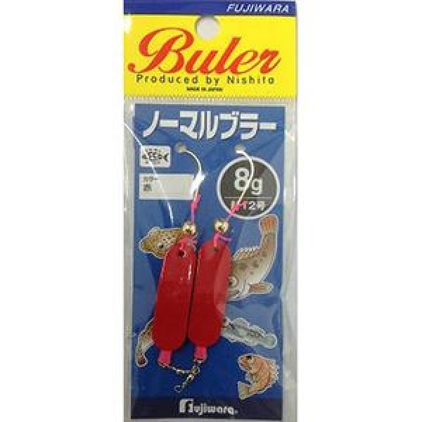 Блесна Fujiwara Normal Buler 8гр #Red 2шт