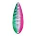 Блесна колеблющаяся Fujiwara Sake-Katz 45гр #Silver Powder Green Pink