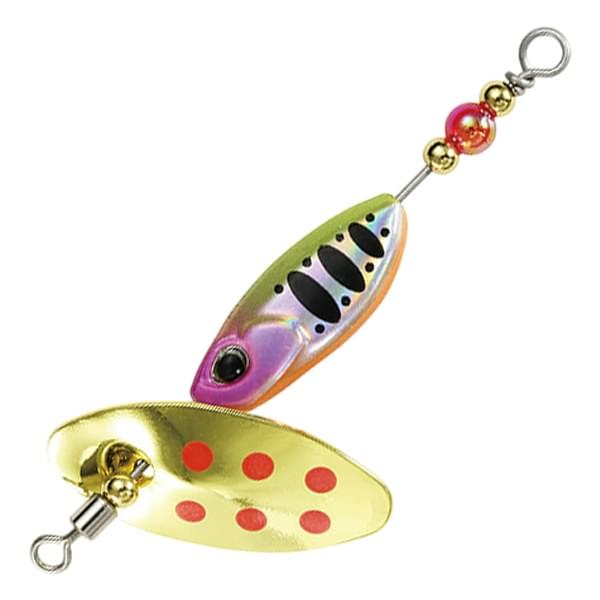 Блесна вращающаяся DUO SPEARHEAD RYUKI SPINNER 5.0G : Pink Clown Yamame (ANA4076)