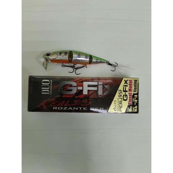 Воблер DUO REALIS ROZANTE PERJ 95F G-Fix : Lime Yamame OB (CDA4140)