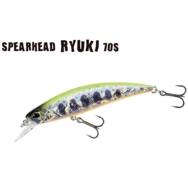 Воблер DUO SPEARHEAD RYUKI 70S : Black and White (ACC4041)