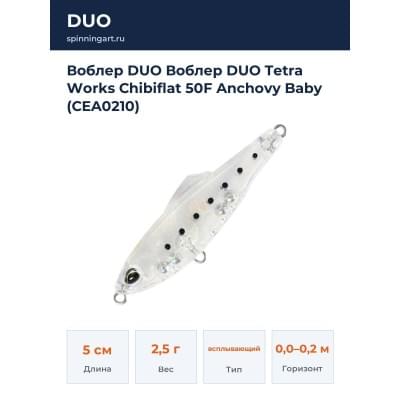 Воблер DUO Воблер DUO Tetra Works Chibiflat 50F Anchovy Baby (CEA0210)