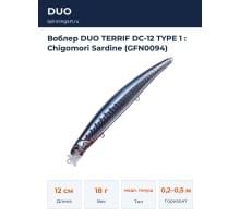 Воблер DUO TERRIF DC-12 TYPE 1 : Chigomori Sardine (GFN0094)