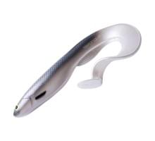 Приманка силиконовая Gator Catfish 40см (1шт) #Silver Minnow