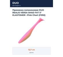 Приманка силиконовая DUO REALIS VERSA SHAD FAT 5" ELASTOMER : Pink Chart (F092)