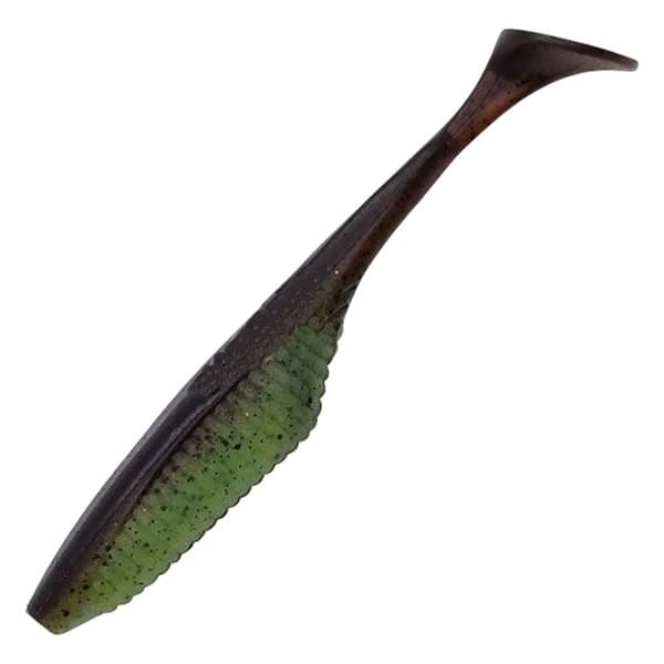 Приманка силиконовая DUO REALIS VERSA SHAD FAT 5" ELASTOMER : Green Pumpkin Chartreuse (F082)