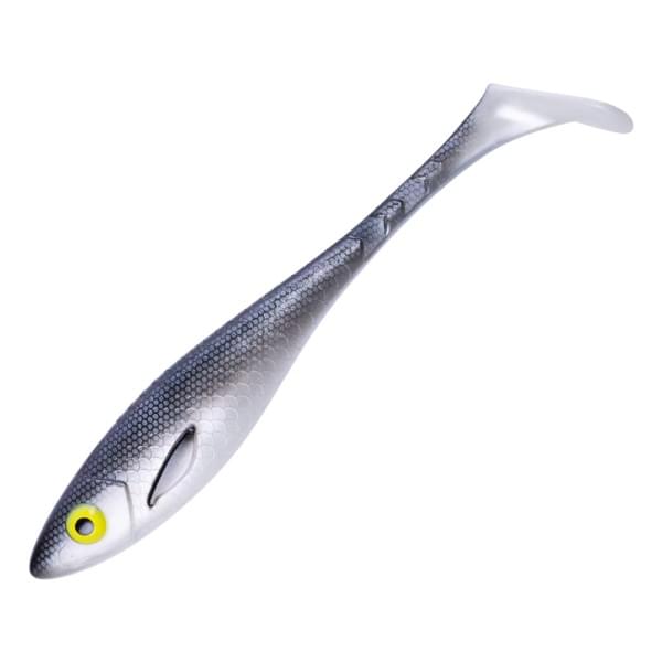 Приманка силиконовая Gator Superslow 30см (1шт) #Silver Minnow (755)