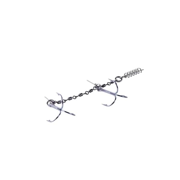 Оснастка Gator Stinger Black Nickel Medium 2/0 & 2/0