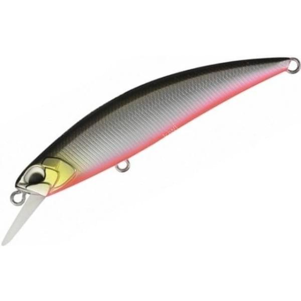 Воблер DUO SPEARHEAD RYUKI 70S : Mat Black Back RB (ASA4082)