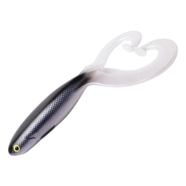 Приманка силиконовая Gator Catfish Twin 35см (1шт) #Silver Minnow (781)