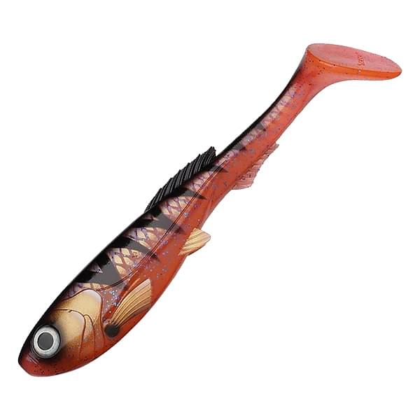 Приманка силиконовая Abu Garcia Beast Paddletail 21cm 4шт #Red Tiger