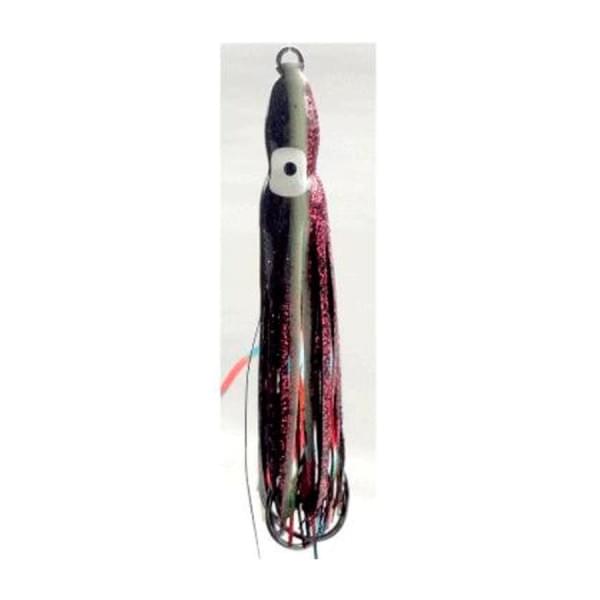 Крючок-ассист спарка Fujiwara Katz-Tako #17 с октопусом 2,5" #FW3 Black Glow