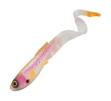 Приманка силиконовая Abu Garcia Beast Curltail 21cm 4шт #Albino Trout