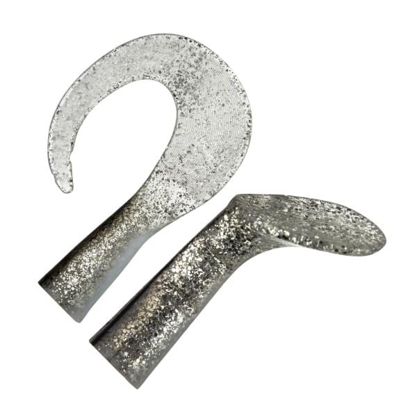 Приманка мягкая-запасной хвост Abu Garcia McHybrid Spare Tail #Silver