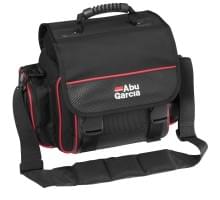 Сумка с коробками Abu Garcia Tackle Box Bag Systems (Bag WWhite 4 Boxes Small) 42x24x30cm Black/Red