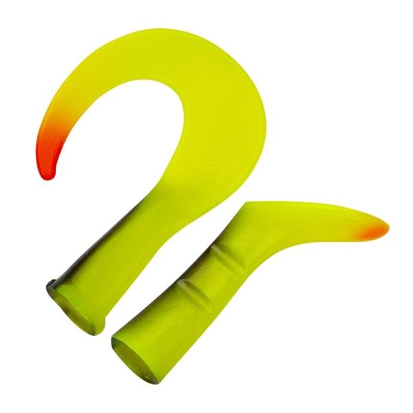 Приманка мягкая-запасной хвост Abu Garcia McHybrid Spare Tail #CharTreuse