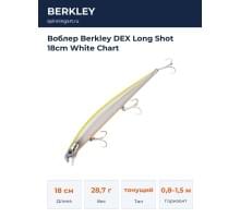 Воблер Berkley DEX Long Shot 18cm White Chart