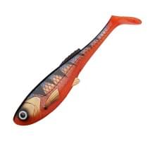 Приманка силиконовая Abu Garcia Beast Slim Paddle 21cm 4шт #Red Tiger