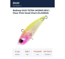 Воблер DUO TETRA WORKS BIVI : Clear Pink Head Chart (CLA0602)