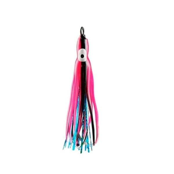 Крючок-ассист спарка Fujiwara Katz-Tako #17 с октопусом 2" #FW2 Pink Black