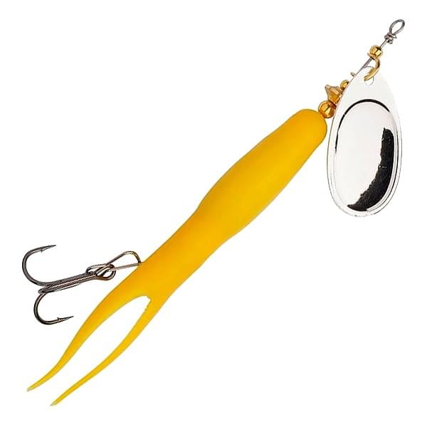 Блесна вращающаяся Abu Garcia Salmon Seeker 24g Yellow/Silver