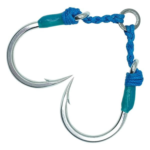 Крючок-ассист спарка BKK Plugging Double HD (A-ES-8982) #10/0 (2 пары)