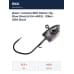 Джиг-головка BKK Refrax Jig - Blue Shad (A-EA-4003) - 3/8oz - 5/0# (3шт)