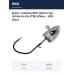 Джиг-головка BKK Refrax Jig - White (A-EA-3713) 3/16oz - 1/0# (3шт)