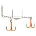 Оснастка стингер BKK BB Trigger 21-UVO (Stinger Rig) (A-EU-0119) #1/0 (1шт)