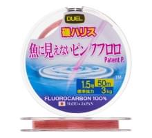 Флюорокарбон Duel Pink Fluorocarbon Fish Cannot See 50m #1.5 3kg (0.205mm)