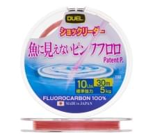 Флюорокарбон Duel Pink Fluorocarbon Fish Cannot See 30m 10Lbs 5kg (0.260mm)