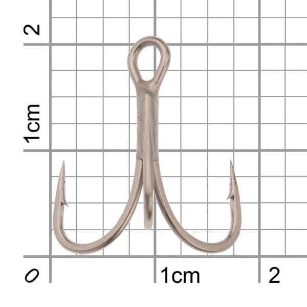 Крючок тройной BKK Fangs 62-UA (A-ET-6216) #6 (8шт)