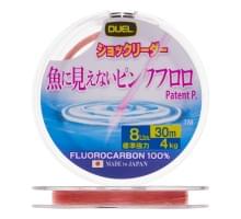 Флюорокарбон Duel Pink Fluorocarbon Fish Cannot See 30m 8Lbs 4kg (0.235mm)