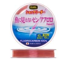 Флюорокарбон Duel Pink Fluorocarbon Fish Cannot See 50m 40Lbs 19kg (0.570mm)