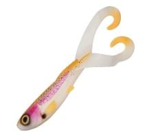 Приманка силиконовая Abu Garcia Beast Twintail 21cm 4шт #Albino Trout