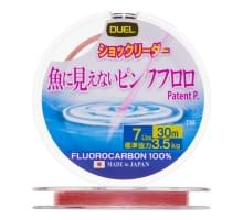 Флюорокарбон Duel Pink Fluorocarbon Fish Cannot See 30m 7Lbs 3.5kg (0.220mm)